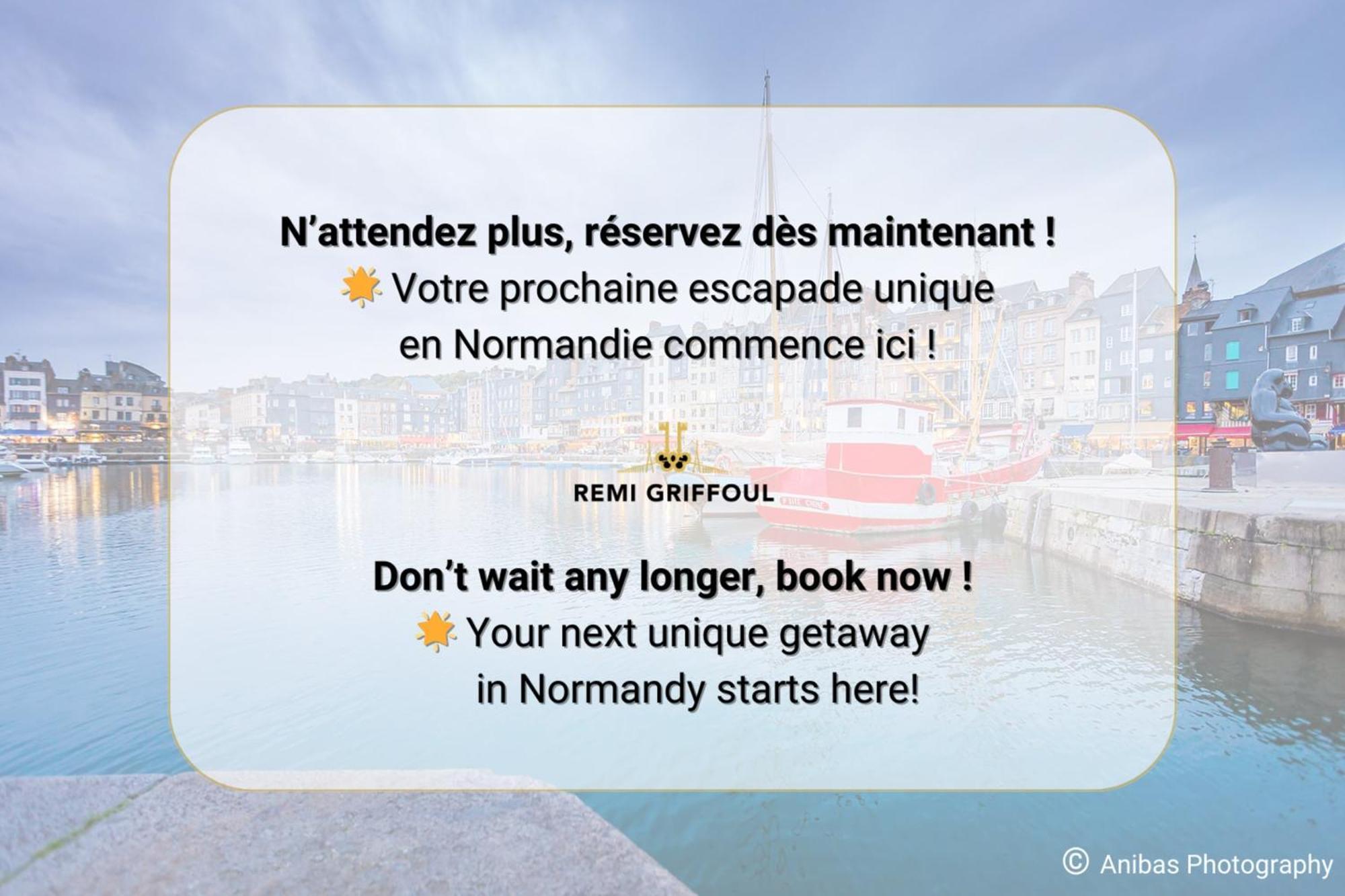 Les Armateurs Charming Gem In The City Center Private Parking 2 Guest Ονφλέρ Εξωτερικό φωτογραφία