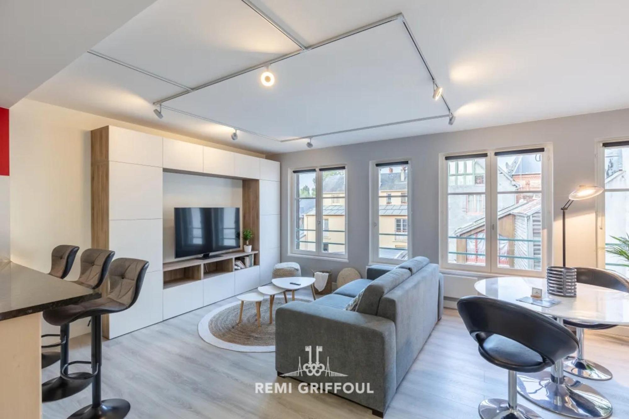 Les Armateurs Charming Gem In The City Center Private Parking 2 Guest Ονφλέρ Εξωτερικό φωτογραφία